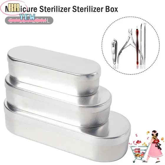 YEE 1 Unidade De Caixa De Esterilização , Esterilizador De Manicure Para Ferramentas De Unhas De Alta Temperatura Resist