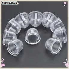 10 Peças Ferramenta / Carburador / Carburador De Óleo Transparente Transparente E Radicador De Pvc Branco Para Roçadeira