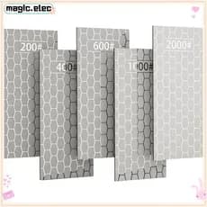 Placas De Afiação De Diamante MAGIC , Malha 240-3000 Com Pedras De Afiar De Base Antiderrapante , Ultrafinas
