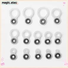 Magic 14 Pcs Alta Quaility Tamanho Diferente Silicone 1-14 Diâmetro Interno O Anel Vara De Pesca Fio Anel