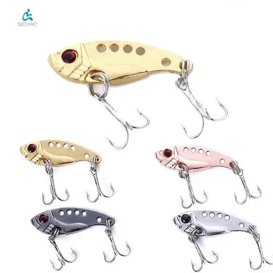 1 Pçs Metal VIB Isca De Pesca 3.5cm 3.0g Swimbait Afundando Baixo Wobbler Duro Artificial Jigging