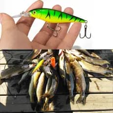Isca De Pesca 1pc 11cm/9.5g Dura Crankbait Nadador Flutuante Mohoa Fishing Tackle