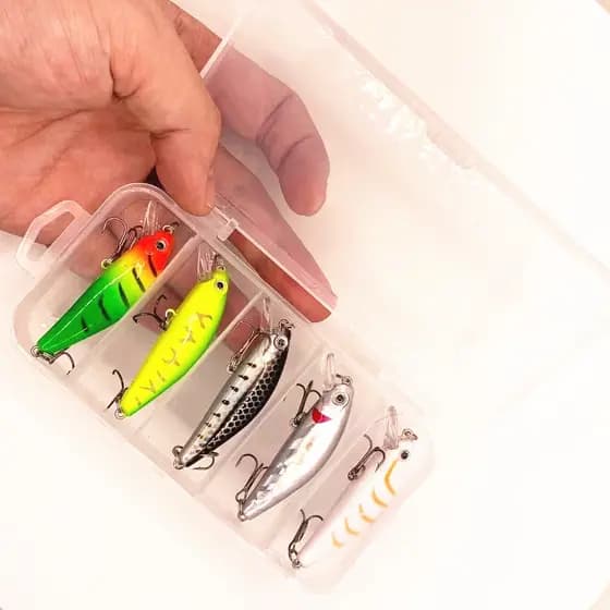 5Pcs/Box Conjunto De Iscas De Pesca Isca De Afundamento Peixe Minhoca Para A Gewang