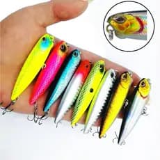 1Pcs Lifelike Japan Duo Pencil Fishing Lure Lápis De Pesca Toda Gua 6,5cm 6g Wobbler De Peixe
