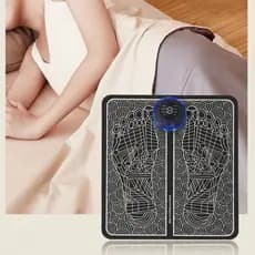 Massageador Elétrico De Pés MXFASHIONE , Almofada Massageadora Com Carregamento USB Ajustável , Relaxamento Muscular