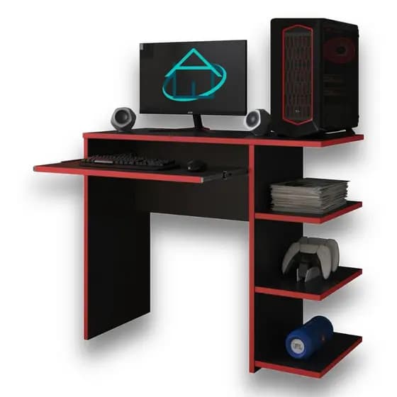 Mesa Escrivaninha Para Computador Escritório Pc Gamer RTX - CORES