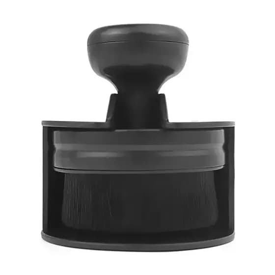 Pincel Aplicador Pneu Pretinho Ergonomico Macio Cerdas Suave