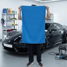 Kit 2 Toalhas Pano Microfibra Grande Secagem Automotiva Alta Absorção