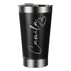 Copo Térmico Personalizado com Nome | Copo Inox Gravado a Laser | Copo Térmico para Cerveja