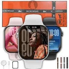 Smartwatch W11 PRO MINI 42mm Microwear Serie 11 2026 Amoled A Prova D'água (IP68) Chatgpt +Brindes