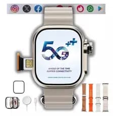 Smartwatch Microwear 5g Ultra 3 Ai 16gb Serie 10 Chip Câmera + Brindes Whatsapp Feminino E Masculino