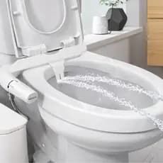 Ducha Higiênica De lavagem Traseira Dianteira Sanitário Bide Não Elétrico  De Banheiro