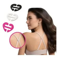 Clip Para Alças Transformar Soutien Nadador Kit Com 3 Clips