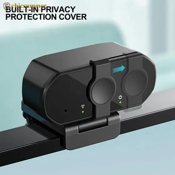 CHICSUMMER 1080P 2K 4K Webcam Mini Câmera Full HD Com Microfone 30fps USB Web Cam Para Foco Automático PC Laptop De Grav