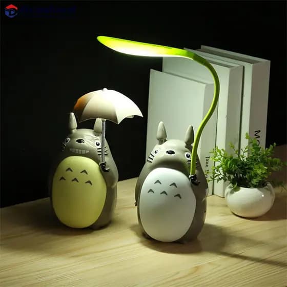 DREAMFOREST Luzes Criativas De Noite LED Cartoon Totoro Lâmpada Em Forma De USB Lâmpadas De Mesa De Leitura Para De