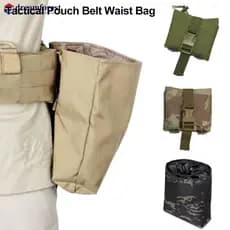 DREAMFOREST Molle Folding Dump Drop Pouch EDC Recuperação Utilitária Dobrável F6J3
