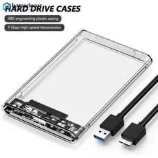 HOMEDECOR Externo 2.5 Polegadas USB3.0 HDD Caso 5 Gbps Disco Rígido Gabinete De SATA SSD Armazenamento Para Laptop PC Pr