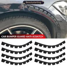 BEAUTYSTARTING 8 Peças 35 Cm x 2.8 Protetor De Para-Choque Dianteiro De Carro Kit Antiarranhões Raspar Proteção Placa An