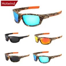 HOTWIND Homens Mulheres Camuflagem Esporte Pesca Óculos De Sol Polarizados Para O Exterior C8K5