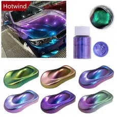HOTWIND 10g Carro Camaleão Pigmento Em Pó Mudança De Cor Decoração Do Perolado I4X4