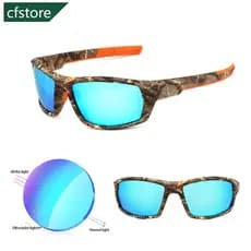 CFSTORE Homens Mulheres Camuflagem Esporte Pesca Óculos De Sol Polarizados Para O Exterior U4X5
