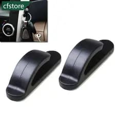 CFSTORE 2 Pcs auto SUV Carro Caminhão Autoadesivo Gancho Cabide Bolsa Organizador Titular E2O9