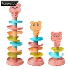 Baby Puzzle Kids Fun Track Turn 0-3 Ball De Bolas Deslizante Mental Educação Precoce Montagem De Brinquedos De C2X3