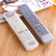EAZYLIVING Transparente Silicone TV Controle Remoto Capa De Armazenamento Manga Protetora E3Y8