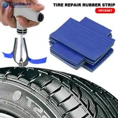GRANDSTORE 10 Unidades/Conjunto Tira De Borracha Para Reparo De Pneus De Carro , Ferramentas De Punção De Roda De Pneu A