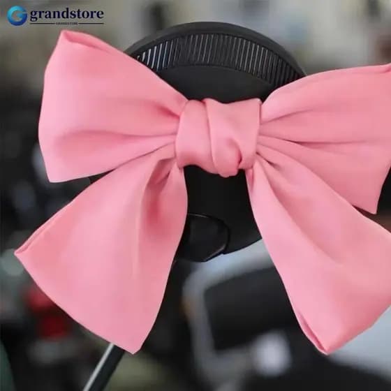 GRANDSTORE Capacete Da Motocicleta Arco Decoração Bicicleta Elétrica Acessórios Para Do Corpo Carro Bowknot Menina Femin