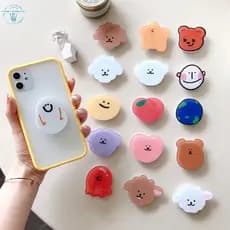 DG Cute Cartoon Suporte Para Telefone Celular Universal Redondo