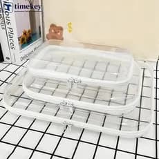 TIMEKEY PVC Transparente Saco De Armazenamento De Viagem Conjunto Produtos De Higiene Pessoal Cosméticos Embalagem Roupa