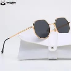 VOGUEEE Óculos De Sol Quadrados Vintage Pequenas Sombras De Armação Para Homens/Mulheres