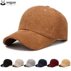 Boné De Beisebol De Veludo VOGUEEE Unissex Feminino Masculino Chapéu Ao Ar Livre
