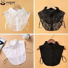 Colar Falso Destacável VOGUEEE , Gola Falsa DIY De Renda , Ajuste De Roupas , Mulheres E Meninas
