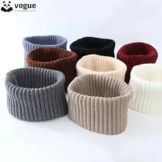 VOGUEEE Aquecedor De Pescoço , Gola Cervical À Prova De Vento Com Design Grosso , Cachecol Quente De Malha Da Moda Para