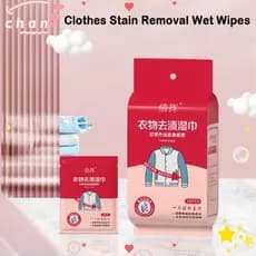 CHANBR 20/50/100Pcs Toalhetes De Descontaminação De Roupas , Lenços Umedecidos Descartáveis Para Remoção De Manchas Sem