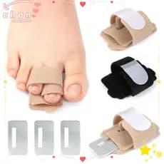 Separador De Dedos CHANBR , Com Placa De Suporte , Talas Ajustáveis , Correção De Dedo Do Pé Em Gel