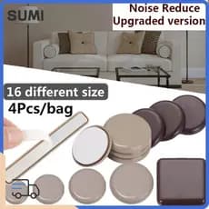 LUCKY-SUMI 4 Peças Almofadas Deslizantes Para Pernas De Móveis , Casa , Fácil Movimento , Sofá De Mesa , Resistente Ao D