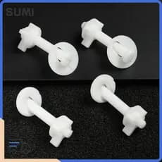 LUCKY-SUMI 1 Par De Dobradiças De Assento De Vaso Sanitário , Parafusos De Fixação De Hardware Universais De Substituiçã