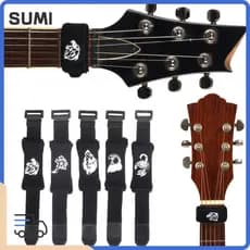 LUCKY-SUMI Cordas Mute Noise Strap Baixo Acústico Faixa De Muting De Guitarra Elétrica