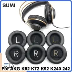LUCKY-SUMI 2Pcs Almofadas De Ouvido Acessórios Para Fones Esponja De Espuma AKG K52 K72 K92 K240 242