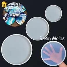 Suer Moldes De Silicone Epóxi Para Fundição De Resina / Copo / Ágata Artesanal Diy