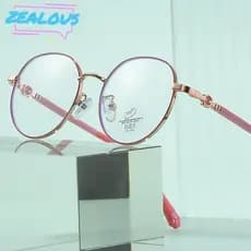 ZEALOUSSS Kids Glasses Fashion Online Classes De Moda Infantil Estrutura Ultra Leve Para Computador