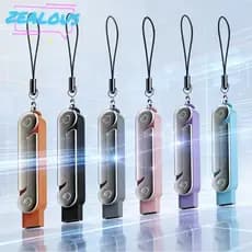 Suporte De Carregamento Super Rápido ZEALOUSSS , Removível 360 ° Conversor De Cabo De Dados Giratório , Dobrável