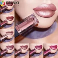 CHINK Batom Brilho Labial Metálico À Prova D'água Maquiagem De Longa Duração