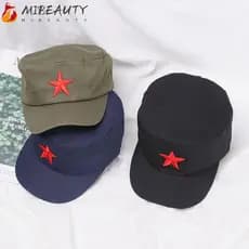 MIBEAUTY Chapéu Do Exército Casual Sports Clássico De Algodão Plano