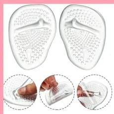 DORA Forefoot Shoe Pad Chinelos Adesivos Sandálias Salto Alto Palmilhas De Gel De Silicone