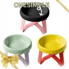 OS Pet Bowl , Com Suporte Para Pés Altos , Tigela Gatos , Proteção Moderna Pescoço Coluna Cães , Suprimentos Animais De