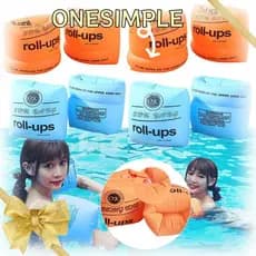 OS 2 Pcs Braçadeiras Flutuantes Piscina Treinamento De Segurança Flutuante Círculo De Natação Anel De Braço